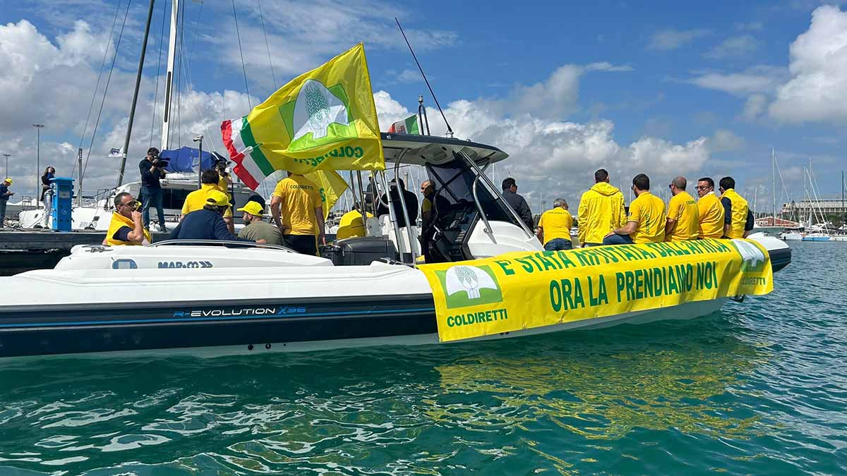 Il blitz a Salerno contro la nave con 40 container di concentrato di pomodoro cinese